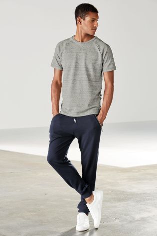 Grey Textured Heavyweight T-Shirt